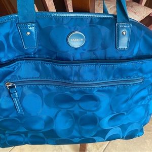 Coach overnight/diaper bag